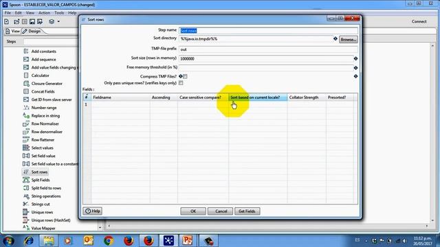 4.12. TRANSFORM / SORT ROWS (Ordenar Filas) смотреть онлайн