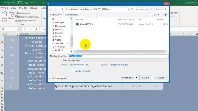 Guardar un archivo de Excel con VBA смотреть онлайн