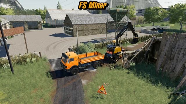 New Volvo EWR 150E Excavator Public Works TP Big Road Map Farming Simulator 2019 TP Mods смотреть онлайн
