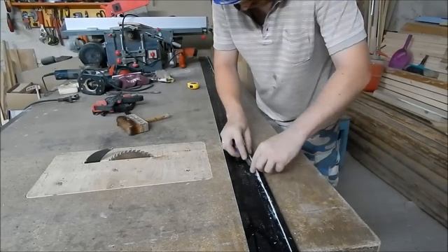 Самодельная направляющая шина для ручной циркулярной пилы и фрезера смотреть онлайн