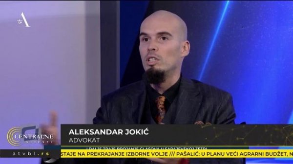 Žunić: Postizborna kriza je pomno isplanirana