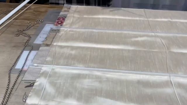 Как собрать римскую штору после стирки смотреть онлайн