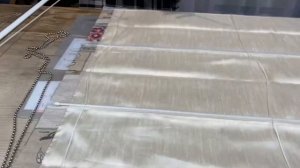 Как собрать римскую штору после стирки