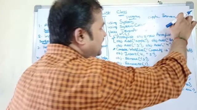 ArrayList class in C# смотреть онлайн