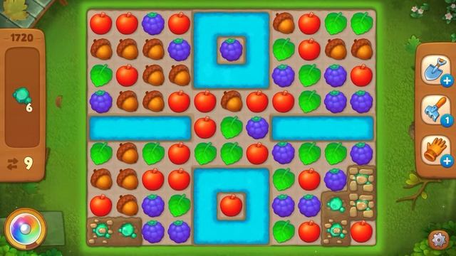 Gardenscapes #1720!!! Чем заняться в воскресное утро, поиграть, развить ум и мышление!!!!
