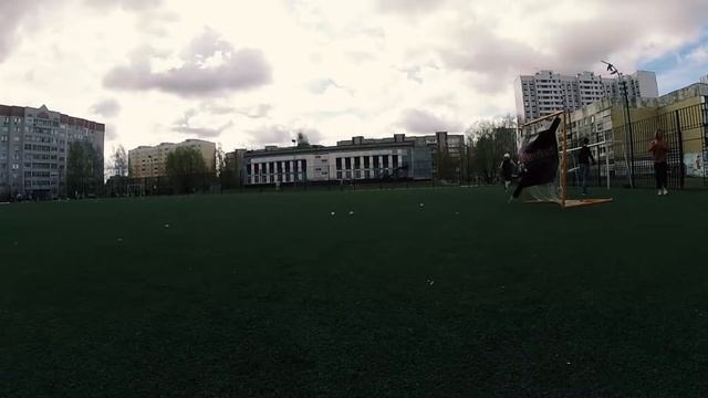 Lacrosse practice on the field! The storm started!? Тренировка по лакроссу Ярославль. 2021. смотреть онлайн