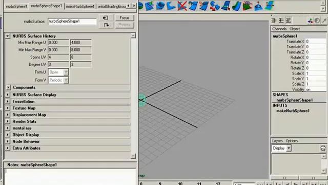 #16 Maya: Attribute Editor смотреть онлайн