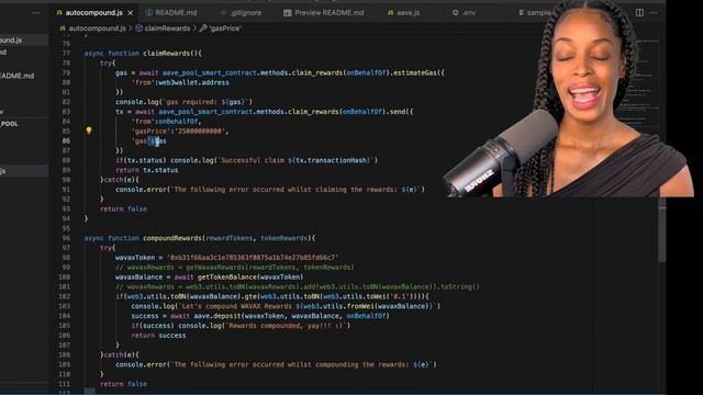 Auto Compound Curve Rewards on Aave Avalanche Using Javascript & Web3.js (Part 2 - FULL TUTORIAL) смотреть онлайн