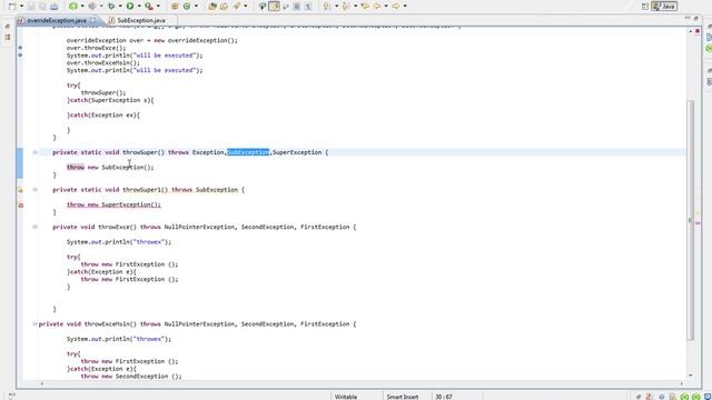 Java Exception points to remember java interview question and answer смотреть онлайн