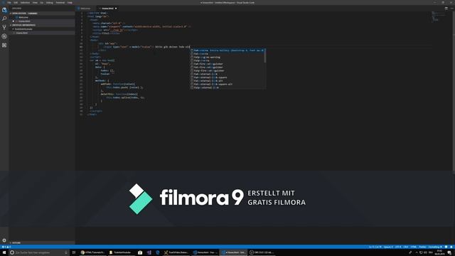 Todo Liste mit Vue смотреть онлайн