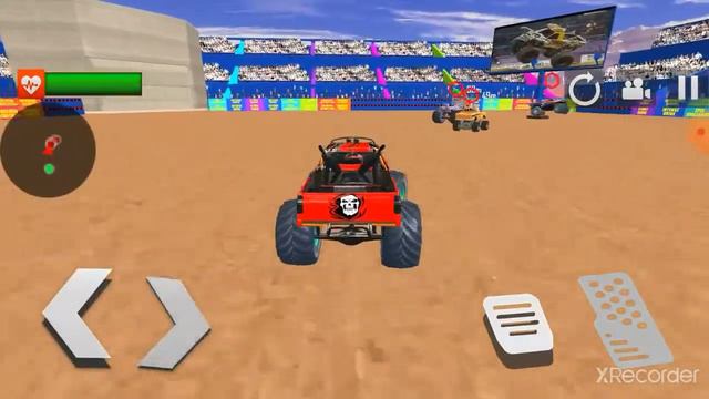 Monster Truck Real Demolition Derby Car Crash Stunts Destruction 2021. смотреть онлайн