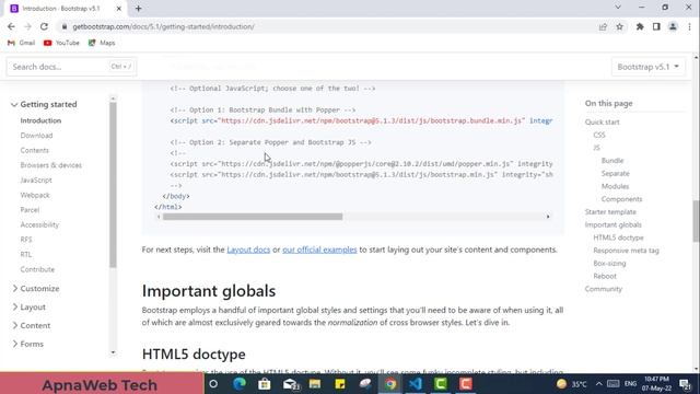 How to add Bootstrap in html online | Bootstrap Tutorial #learnbootstrap смотреть онлайн
