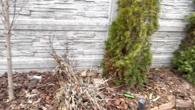 Украшаем сад на Пасху , уход за газоном и цветник у забора смотреть онлайн
