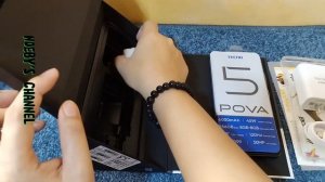 Tecno Pova 5 Mecha Black Unboxing