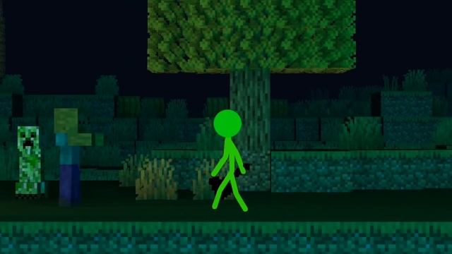 Stickman vs Minecraft Shorts - SUMMON HEROBRINE from LUCKY BLOCKS смотреть онлайн