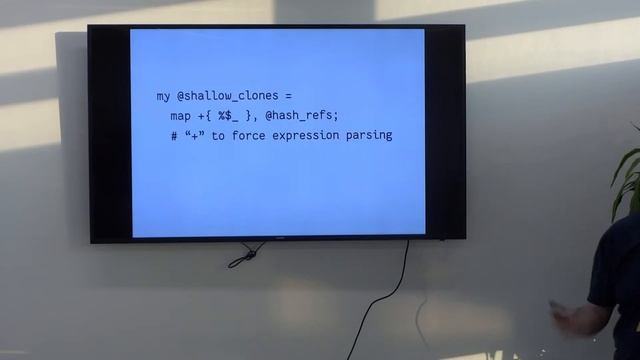 Aaron Crane - a review of map and grep's syntax смотреть онлайн