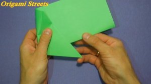 Оригами пушка из бумаги