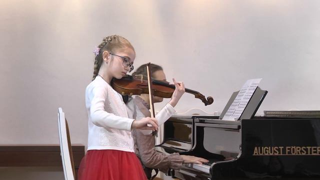 Василиса Паршкова, скрипка, 9 лет. смотреть онлайн