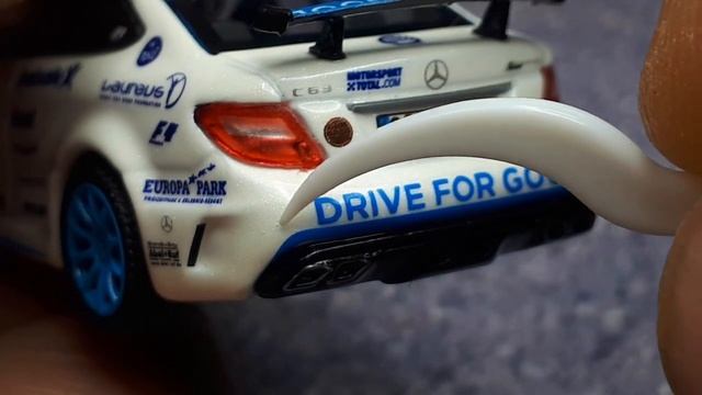 1/64 Mercedes Benz C63 AMG 2016 Gumball3000 by Tarmac Works Global64 , diecast car model review смотреть онлайн