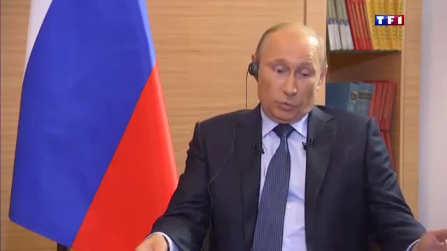 Interview Par TF1 Et EUROPE 1 Vladimir Poutine