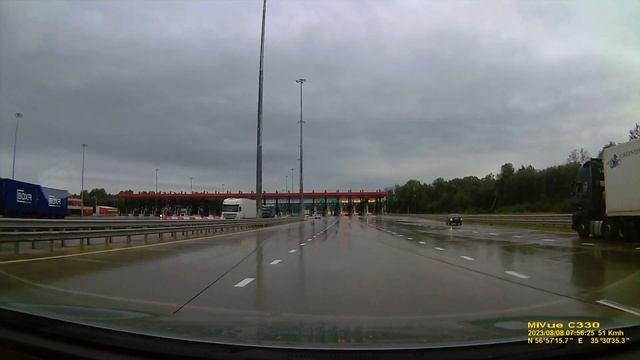 Трасса М11 Москва - Санкт-Петербург. Август 2023г. смотреть онлайн