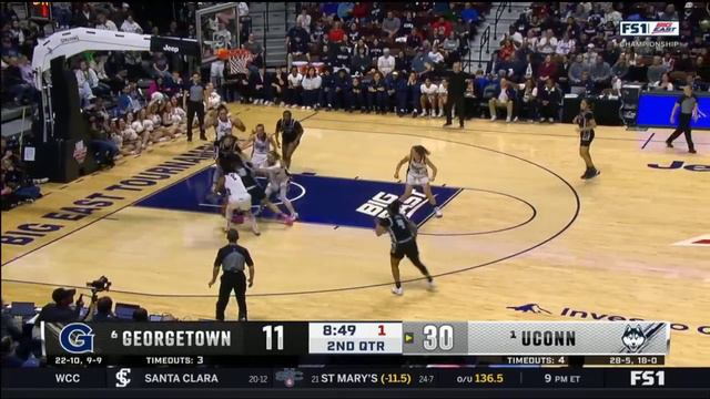 Uconn women's basketball | UConn Vs Georgetown women's Basketball Full Game | NCAA basketball смотреть онлайн
