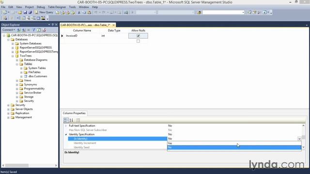 Tutorials - Relational Database Fundamentals 8/5 Creating the tables in SQL Server смотреть онлайн