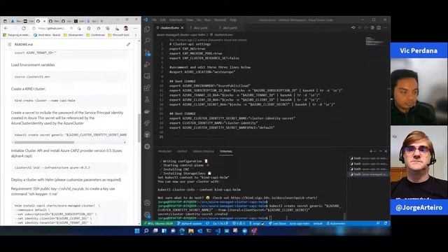 Deploying AKS clusters on Azure using Cluster API and Helm смотреть онлайн