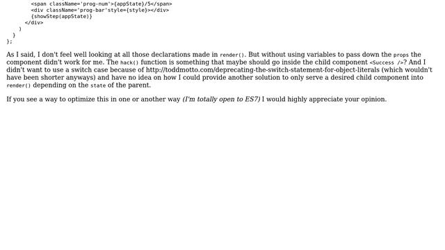 Return React child component based on current state смотреть онлайн