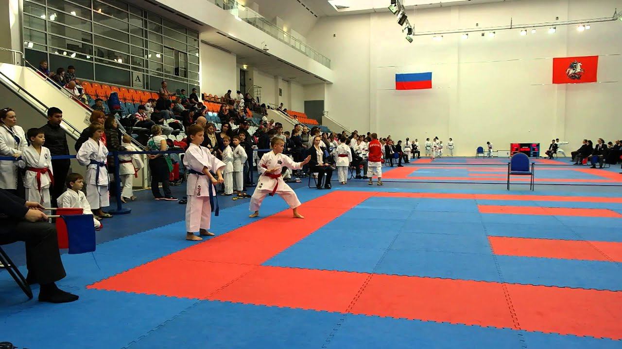 Первенство Москвы-2014 каратэ WKF, Климков Александр (Аой), ФИНАЛ, Хэйан Годан