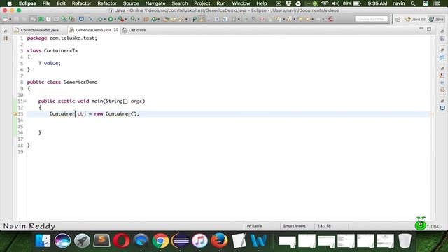 Generics in Java смотреть онлайн