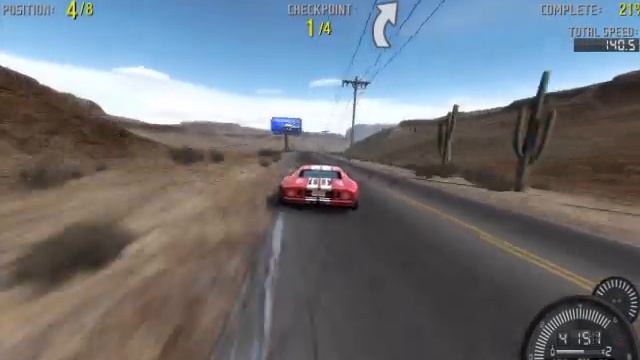 Nfs Prostreet Top Speed Run on 9600gso смотреть онлайн