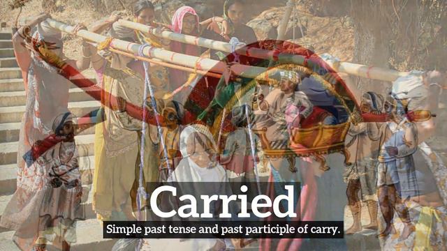 What is Carried? | How Does Carried Look? | How to Say Carried in English? смотреть онлайн