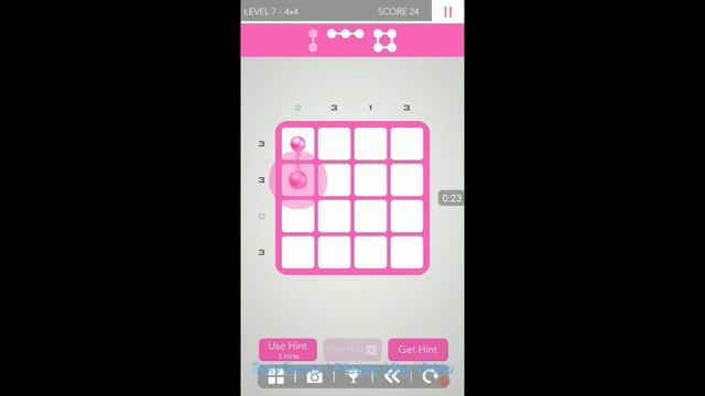 Logic Dots 2/4*4/Level 1 To 10 смотреть онлайн