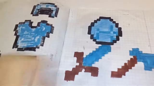 Мої малюнки по клітинках 1серія