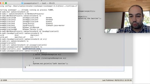 ZooKeeper Java Programlama (Hadoop Eğitim Serisi 7)