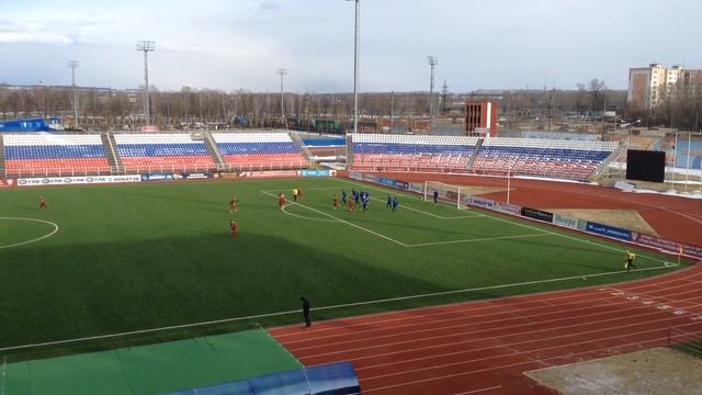 Гол Александра Ермакова ("Мордовия-2001") в ворота команды "Саранск-2" смотреть онлайн