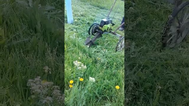 косилка из бензопилы смотреть онлайн