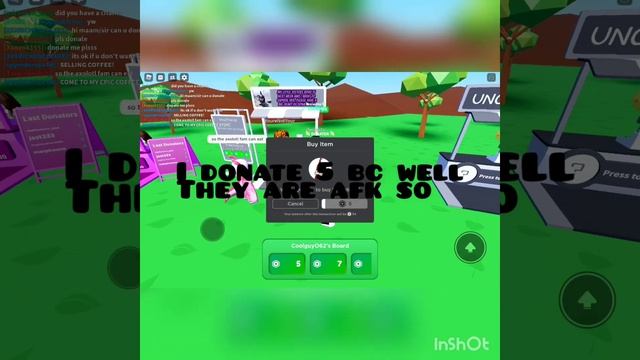 Donating To People In Roblox Donate Me! смотреть онлайн