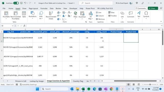 Picture Lookup and Image inside Pivot table in Excel смотреть онлайн