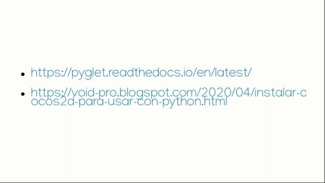 1. Introducción al curso - Cocos 2D en Python смотреть онлайн