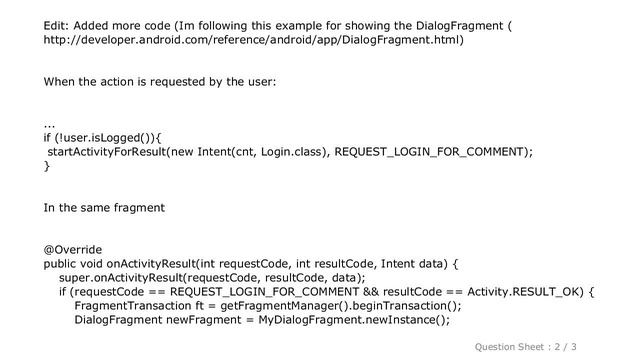 Android : Actions in onActivityResult and "Error Can not perform this action after onSaveInstanceSt смотреть онлайн