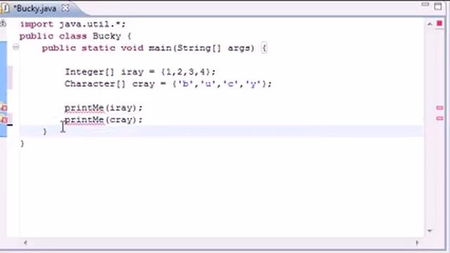 Intermediate Java Tutorial 104 Generic Methods смотреть онлайн