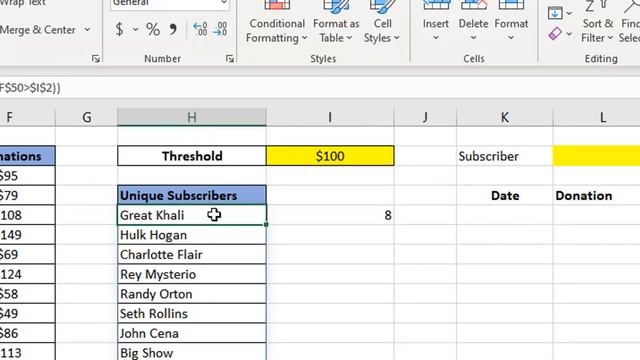 Data Validation using UNIQUE and FILTER functions - The Spill Operator (#) смотреть онлайн