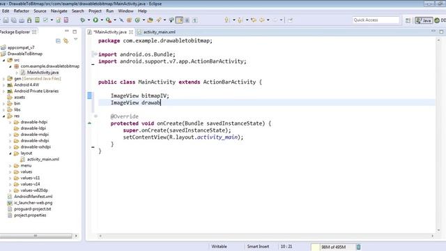 How to convert drawable to bitmap and vice versa in android смотреть онлайн