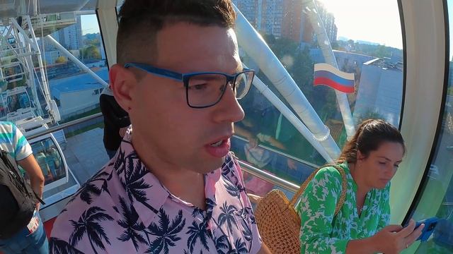 Москва ВДНХ 2023. Аттракцион колесо обозрения "СОЛНЦЕ МОСКВЫ", прозрачный пол. Обзор, ЦЕНЫ СЕЙЧАС смотреть онлайн