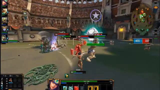 Lets play Smite. gameplay. tactics. awesome game. fps. Diablo-wow-League combo? смотреть онлайн