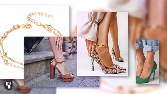 Браслеты на ногу с Aliexpress - летний тренд 2020! Модные анклеты с цепочками, жемчугом и ракушками смотреть онлайн