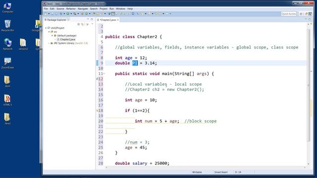 Java Programming 1 - Data Types - Demo (HD) смотреть онлайн