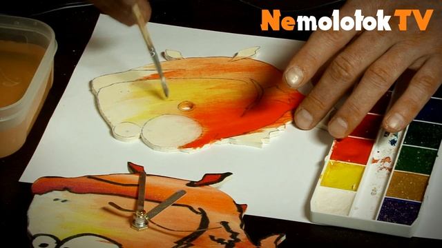 5. Делаем деревянные часы-рыбу своими руками на станке Playmat смотреть онлайн